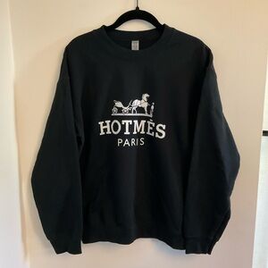 Unisex HotMess Black Sweatshirt